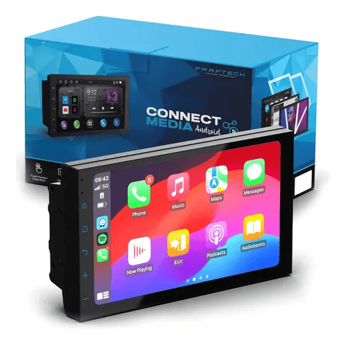 Central Multimídia 9" Android Auto